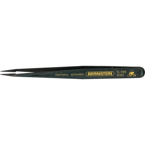 BERNSTEIN Tools for Electronics 5-195 Pinzetta di precisione NK7 Acuminate, a gradini 120 mm (1/2)