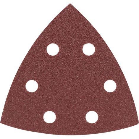 Lot de feuilles abrasives pour Ponceuse 25 ABRASIFS DELTA 93 GRAIN 80 (1/4)
