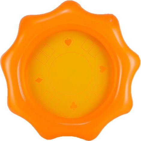 Bars gonflables de service - Glacière flottante pour piscine et plateau buffet pour boissons et nourriture, multifonctionnel comme table de jeu ou station de jeux - Fête d'été (1/5)