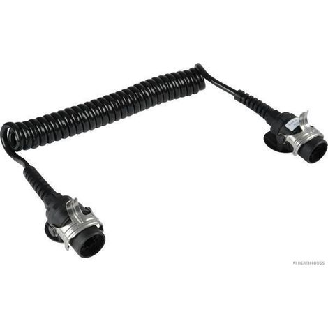 Herthbuss Câble Spiralé Électrique Flexible et Compact
