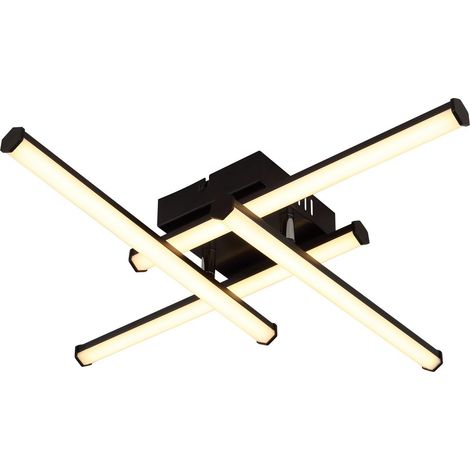 Globo - plafoniera - KIRINA - nero - plastica - LED - 67342-24 (1/5)