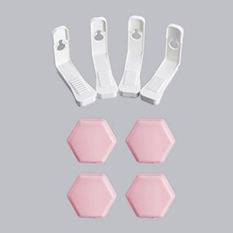 Ensemble de 4 attaches-draps, une nouvelle approche pour maintenir vos draps en place sur votre matelas - sans élastiques ni pinces (1/5)
