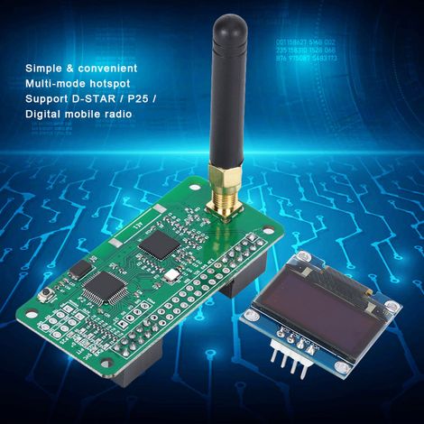 Module Point d'Accès Sans Fil Monobande pour Relais Radio Numérique Mobile D-STAR P25 UHF VHF (Modèle C) (1/5)