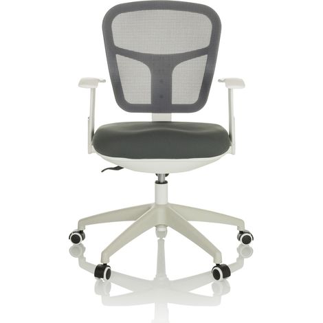 Siège de bureau  / Siège pivotant TOP 108 W Maille / Tissu gris hjh OFFICE (1/2)