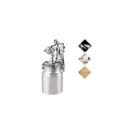 Système de peinture au pistolet, en acier inoxydable, avec une buse de 1,8 mm, compatible avec la peinture automobile, domestique et de meubles. (1/5)