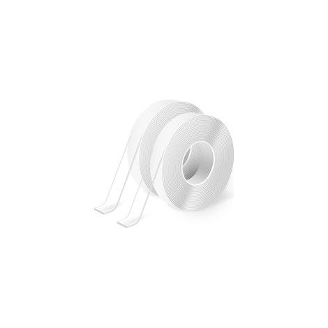 2 Tomes,3m, Ruban adhésif double face Nano très résistant - Multi-usage - Pour tapis, pvc, cadeaux,articles à coller, cadres photos, sans traces, amovible, réutilisable, lavable (1/5)