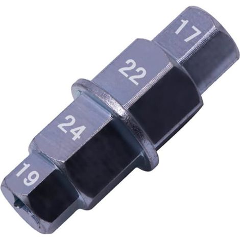 Axe de Roue Avant Moto,Clé pour Axe de Roue,Clé pour Axe de Roue de Moto,Douille Speciale Moto,Axe Hexagonal,Axe de Roue (1/5)