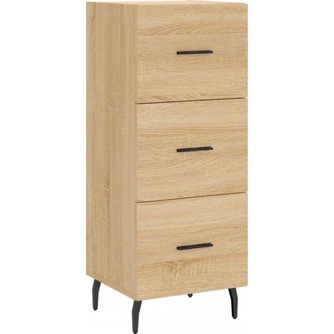 Maison Exclusive - Aparador madera contrachapada color roble Sono