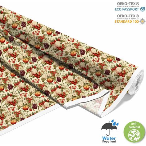 Tissu d'ameublement extérieur Oxford - Motif fruits DX6374 (1/5)