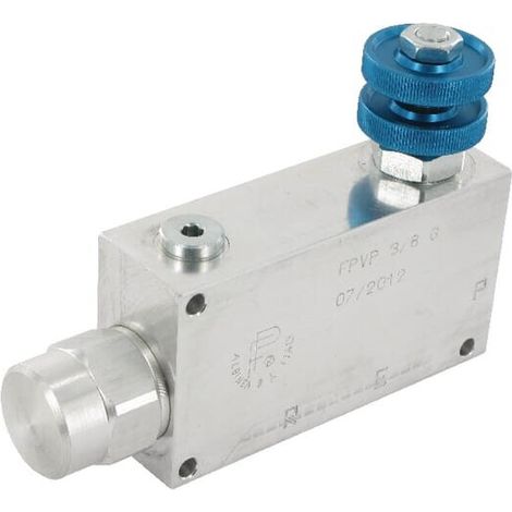 Valvola regolatrice di flusso a 3 vie 30-50 L FLUIDPRESS FPVP38G (1/5)
