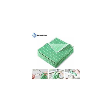 8 Chiffon Bambou Microfibre pour Vitres Miroirs Carreaux Carrosserie Microfibre Bambou Vitre Ménage Salle de Bain