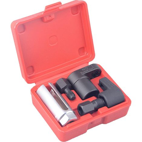 Jeu de 5 douilles pour capteur d'oxygène, outil d'extraction et taraud, noir