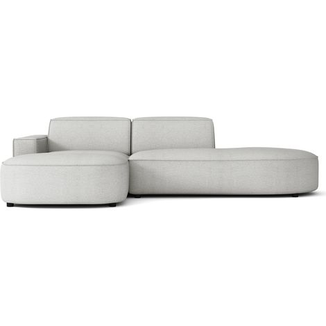 Selsey Sallmo - Ecksofa L-Form, 3-Sitzer, links, Chenille Hellgrau, 276 cm (1/5)