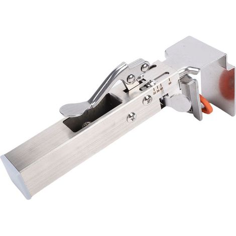 Pince de fixation de façade de tiroir en acier inoxydable, réglable, à installation rapide, pour l'installation de panneaux de meubles (1 pièce) (1/5)