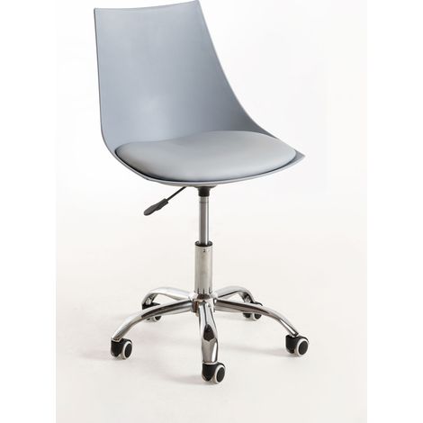 Sillas de escritorio - Silla Blok Office - Gris claro