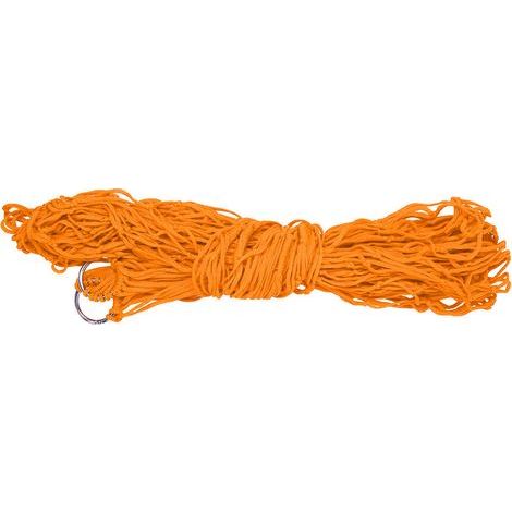 Hamac Double Confortable en Maille Nylon pour Jardin et Camping (Rouge) (1/5)