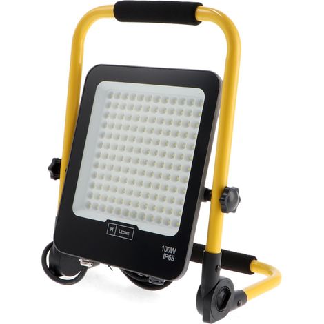 IluminaShop - Foco Proyector LED con Enchufe 100W IP65  Blanco Frio 6000K (1/3)