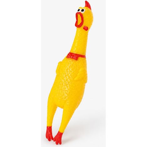 Jouet sonore pour chien en forme de poulet, 30 cm, idéal pour mordre, jouer et interagir à la maison ou à l'extérieur (1/5)