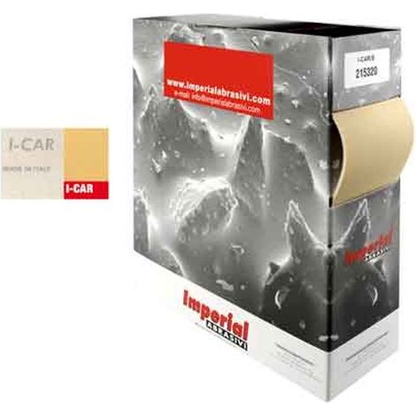 CARTA ABRASIVA CON SPUGNA 'I-CAR' Grana 240 - mm 115x25 mt