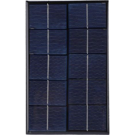 Solarpanel-Ladegerät 2W Hohe Umwandlungseffizienz Energiesparend Wasserdicht UV-beständig für kleine Ventilatoren