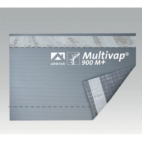 Écran de sous-toiture multivap 900 m+ UBBINK - 1.5 x 50 - avec bande adhésive - 205010