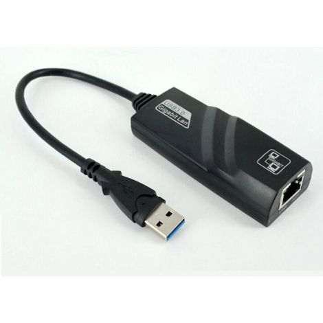 Adaptateur Ethernet USB, prise en charge automatique de la carte réseau MDIX USB3.0 Gigabit vers RJ45, carte réseau USB pour tablette PC externe
