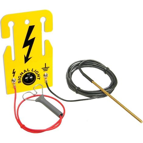 Luce segnaletica di controllo per recinto elettrico (1/4)