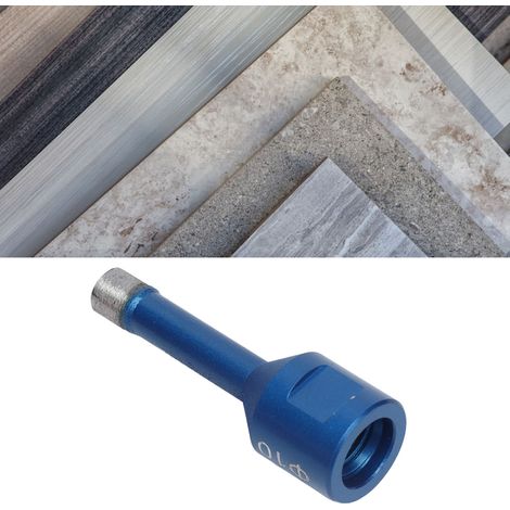 Foret M14 pour granit, béton, carrelage, marbre, fritté, bleu, 10 mm (1/5)