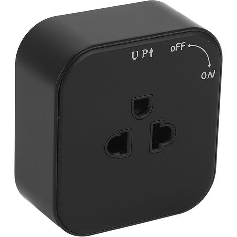 Adaptateur pour rail carré, multiprise sans fil multifonctionnelle, montage en surface, 250 V, 16 A (1/5)