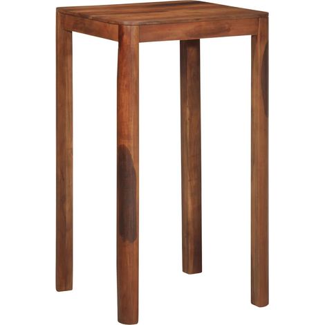 Bar Table 60x60x107 cm Solid Wood Acacia vidaXL