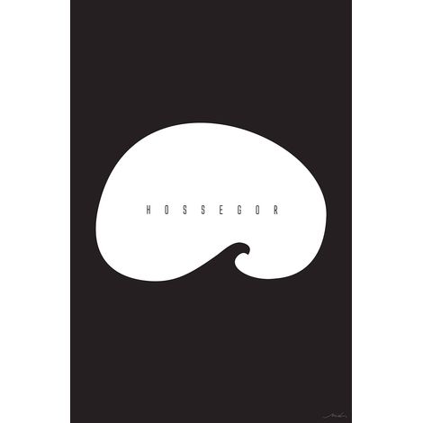 Tableau minimal hossegor Toile imprimée (1/5)