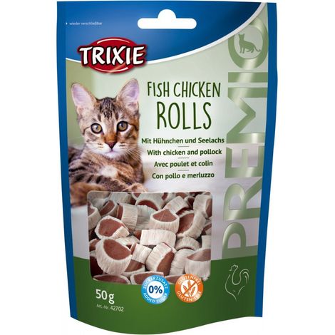 Trixie Premio Rolls mit Hühnchen und Seelachs 50 g