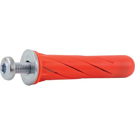 Chevilles multi-matériaux à expansion contrôlée 10x49 avec vis tête cylindrique 5x55m T25 boîte de 25 pièces - G&B FISSAGGI (1/2)