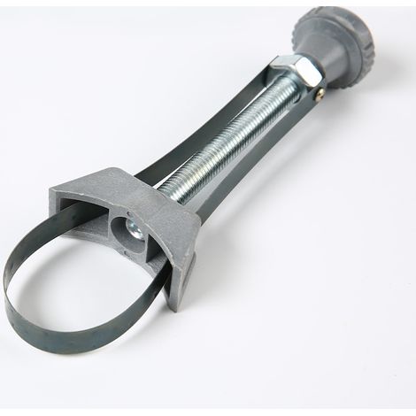 Llave para filtro de aceite, metálica, 110-155 mm