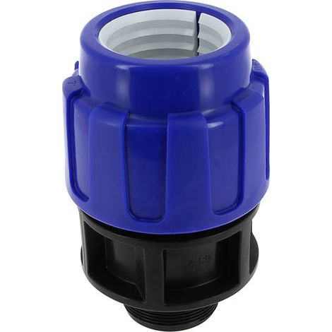Raccord compression Ø63 mâle 50-60 10 bar