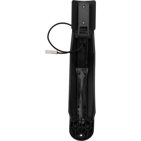 ZHIKAN Support Plaque et Garde-Boue Arrière Éclairé pour Xiaomi M365 Scooter - Noir (1/5)