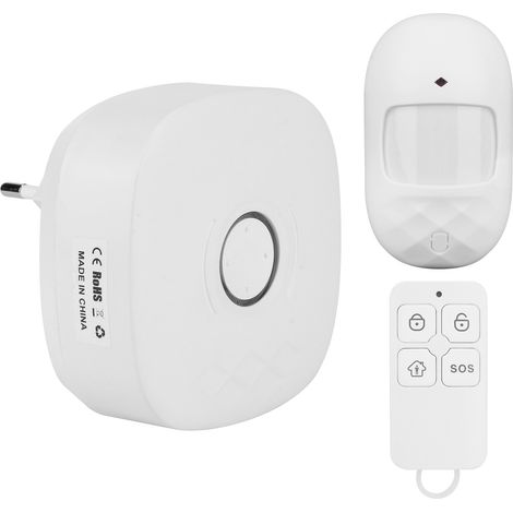 Drahtloses WLAN-Türsensor-System mit Magnetdetektor und Alarmfunktion (EU 100–240 V) (1/5)