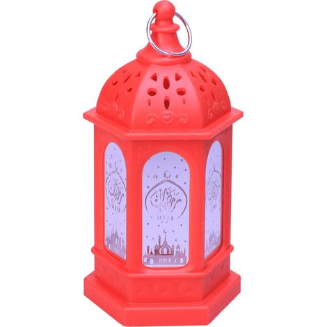 Lampe de table LED décorative pour la fête des lanternes du Ramadan, veilleuse électronique LED pour la décoration de la maison et l'Aïd Moubarak (1/5)