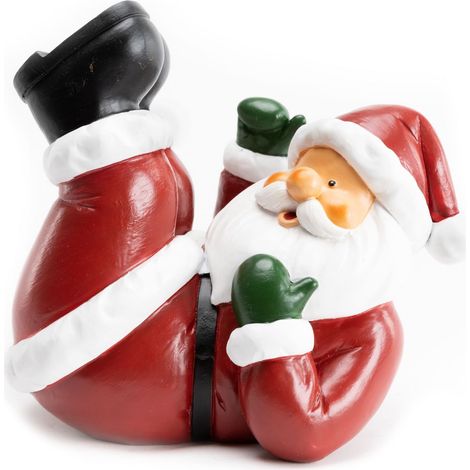 TrendLine Dekofigur Weihnachtsmann 20,3x13,3x17,6 cm Weihnachten Xmas (1/2)