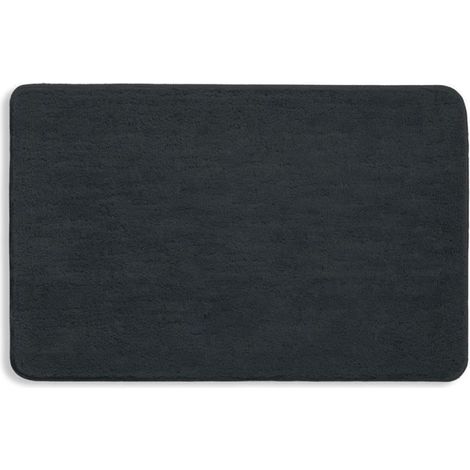 Ultrasaugfähiger Badezimmerteppich - TODAY - UTILITY - 40 x 60 cm - Schwarz (1/3)