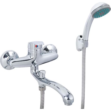 Robinet de Baignoire Complet avec Bec Pivotant de 25cm (1/3)
