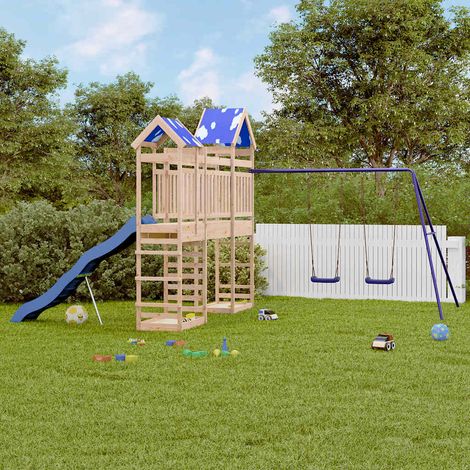 Outdoor Playset Solid Wood Pine vidaXL (1/5)