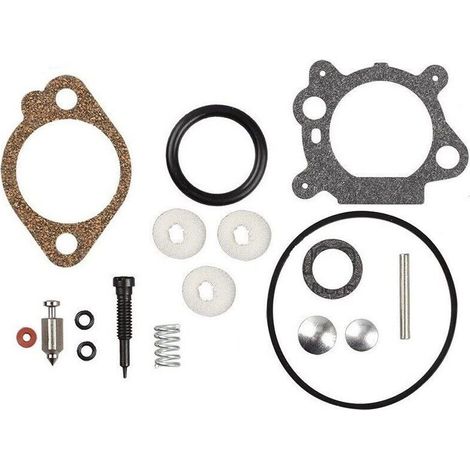 Kit de réparation de carburateur compatible avec Briggs & Stratton 498260 398183 498261 490937 493762. (1/3)