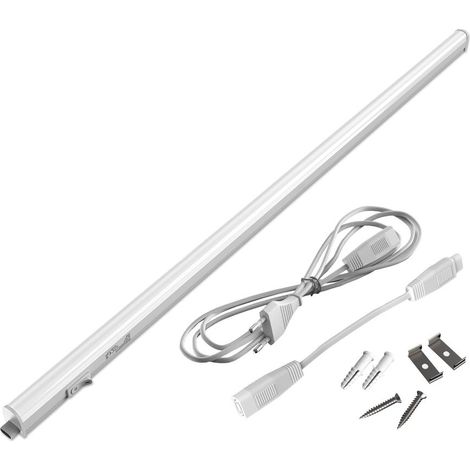 Lampada da incasso LED BRILONER LEUCHTEN TOOK, 10 W, 1100 lm, IP20, bianco, plastica, 87,3 x 2,2 x 3 cm (1/5)