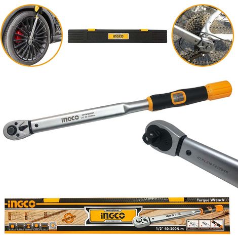 Chiave dinamometrica 40 - 200 nm 53 cm - Ingco HPTW200N1 (1/4)