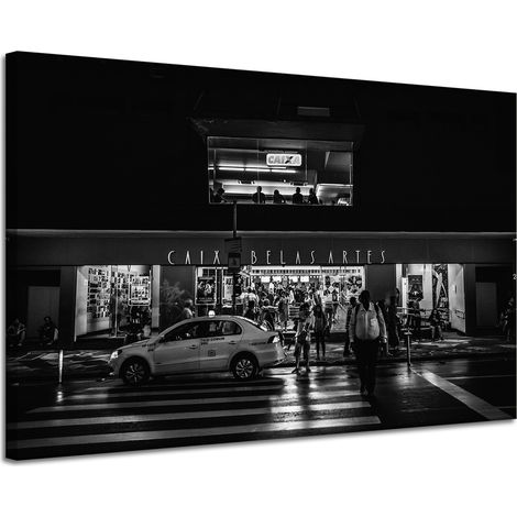 Leinwanddruck Architektur Taxistraße 120x80