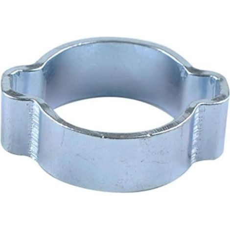 Collier De Serrage - Galvanisé À Double Oreille - Pour Tuyaux Carburant Et Air - Lot De 80 Pièces (1/4)