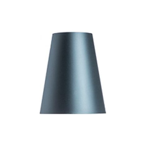 Paralume CONNY 25/30 lampade da tavolo color petrolio/PVC argento 23W