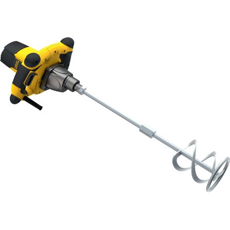 Stanley Fatmax – Malaxeur peinture 1600W – Couple 80Nm – Vitesse 180-750 tr/min – Pour ciment et plâtre – Poignée ergonomique en D - FME190-QS