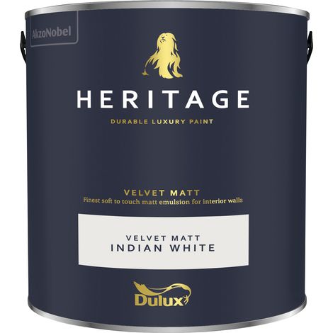 Dulux Heritage Velvet Matt - 2.5L - Indian White
